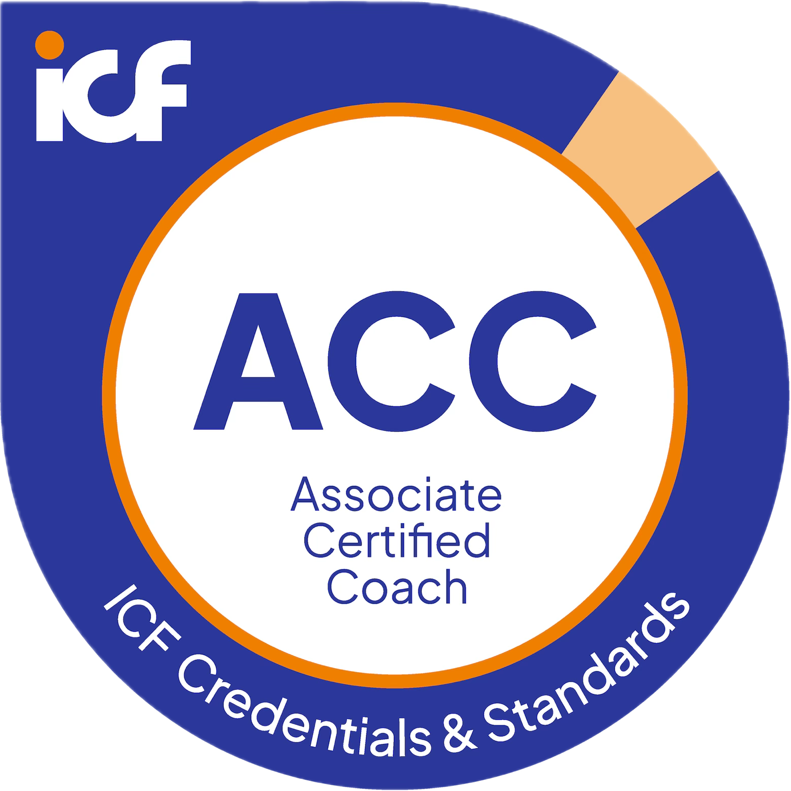 ICF certification badge